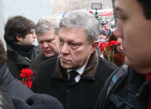 Григорий Явлинский, Сергей Митрохин. Прощание с Борисом Немцовым