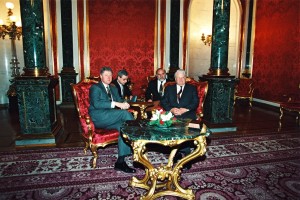 Президент США Уилям Дж. (Билл) Клинтон и президент РФ Б.Н. Ельцин