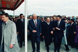 Поездка президента РФ Б.Н. Ельцина в Татарстан