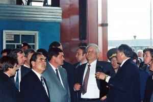 Поездка президента РФ Б.Н. Ельцина в Татарстан