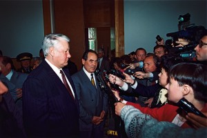 Поездка президента РФ Б.Н. Ельцина в Татарстан