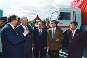 Поездка президента РФ Б.Н. Ельцина в Татарстан
