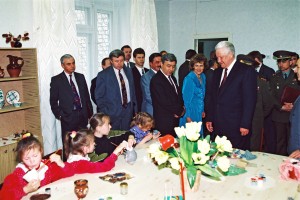 Поездка президента РФ Б.Н. Ельцина в Татарстан