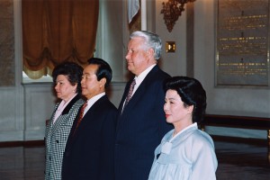 Официальный визит в РФ президента Республики Корея Ким Ен Сама с супругой