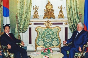 Официальный визит в РФ президента Республики Корея Ким Ен Сама с супругой