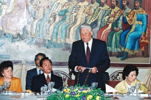 Официальный визит в РФ президента Республики Корея Ким Ен Сама с супругой