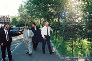 Поездка президента РФ Б.Н. Ельцина в Дальневосточный регион