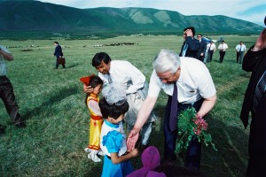 Поездка президента РФ Б.Н. Ельцина в Дальневосточный регион
