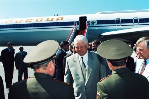 Поездка президента РФ Б.Н. Ельцина в г. Санкт-Петербург
