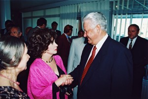 Поездка президента РФ Б.Н. Ельцина в г. Санкт-Петербург