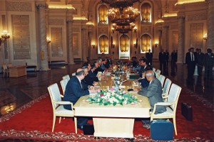 Официальный визит в РФ премьер-министра Индии П.В. Нарасимха Рао с супругой