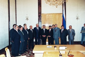 Встреча президента РФ Б.Н. Ельцина с руководством Кабардино-Балкарии