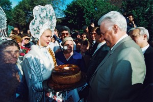 Рабочая поездка президента РФ Б.Н. Ельцина в Красноярский край