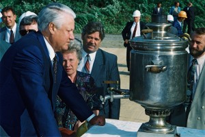 Рабочая поездка президента РФ Б.Н. Ельцина в Красноярский край