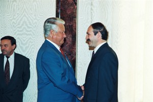 Встреча президента РФ Б.Н. Ельцина с президентом Республики Белоруссия А.Г. Лукашенко