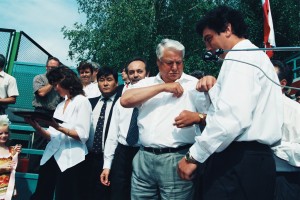 Поездка президента РФ Б.Н. Ельцина и Н.И. Ельциной по Волге (г. Плес Ивановской области, г. Нижний Новгород, г. Тольятти, г. Волжск (показательные полеты военной авиации), г. Ростов-на-Дону и г. Сочи резиденция "Бочаров ручей")