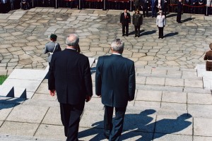 Визит президента РФ Б.Н. Ельцина в Германию для участия в торжествах, посвященных проводам Западной группы войск