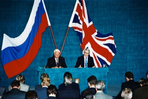 Визит президента РФ Б.Н. Ельцина в Великобританию по приглашению премьер-министра Великобритании Дж. Мейджора