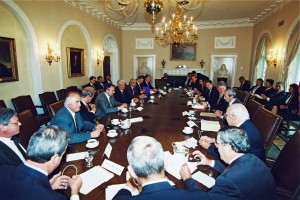 Визит президента РФ Б.Н. Ельцина и Н.И. Ельциной в США