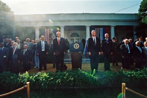 Визит президента РФ Б.Н. Ельцина и Н.И. Ельциной в США