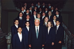 Визит президента РФ Б.Н. Ельцина и Н.И. Ельциной в США