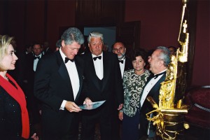 Визит президента РФ Б.Н. Ельцина и Н.И. Ельциной в США