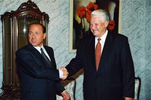 Официальный визит в РФ Председателя Совета министров Италии Сильвио Берлускони с супругой