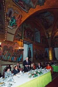 Официальный визит в РФ Председателя Совета министров Италии Сильвио Берлускони с супругой