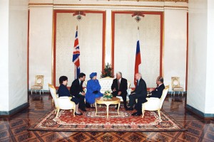 Визит в РФ королевы Англии Елизаветы II с супругом принцем Филиппом герцогом Эдинбургским