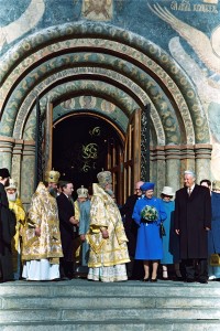 Визит в РФ королевы Англии Елизаветы II с супругом принцем Филиппом герцогом Эдинбургским