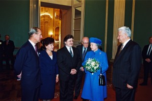 Визит в РФ королевы Англии Елизаветы II с супругом принцем Филиппом герцогом Эдинбургским