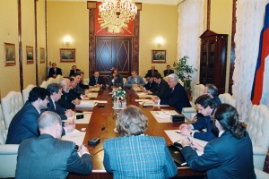 Совещание президента РФ Б.Н. Ельцина с руководством 16 радиовещательных компаний России