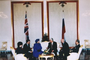 Визит в РФ королевы Англии Елизаветы II с супругом принцем Филиппом герцогом Эдинбургским