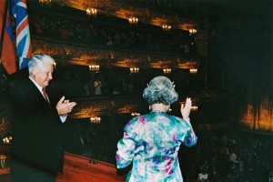 Визит в РФ королевы Англии Елизаветы II с супругом принцем Филиппом герцогом Эдинбургским