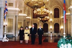 Визит в РФ королевы Англии Елизаветы II с супругом принцем Филиппом герцогом Эдинбургским