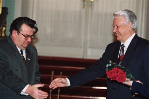 Церемония вручения государственных наград РФ президентом РФ Б.Н. Ельциным