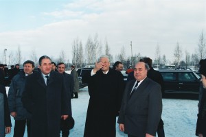 Рабочая поездка президента РФ Б.Н. Ельцина в Липецкую область