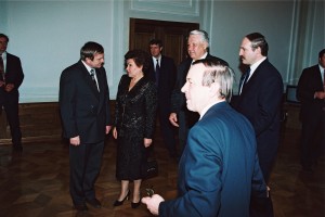 Официальный визит президента РФ Б.Н. Ельцина и Н.И. Ельциной в Белоруссию