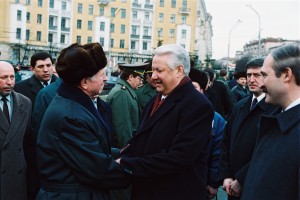 Официальный визит президента РФ Б.Н. Ельцина и Н.И. Ельциной в Белоруссию