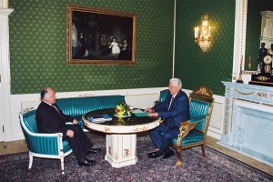 Встреча президента РФ Б.Н. Ельцина с председателем Правительства РФ В.С. Черномырдиным