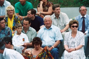 Визит в РФ президента Украины Л.Д.Кучмы (гостиница "Radisson-Лазурная"). Подписание российско-украинского соглашения по Черноморскому флоту