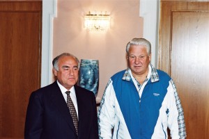 Встреча президента РФ Б.Н. Ельцина с председателем Правительства РФ В.С. Черномырдиным