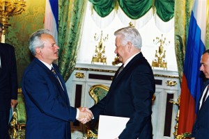 Визит в РФ президента Сербии С. Милошевича