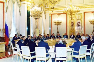 Заседание Совета при президенте РФ по научно-технической политике