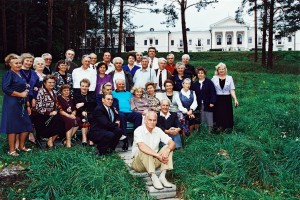 Встреча президента РФ Б.Н. Ельцина с выпускниками Уральского политехнического института, в связи с 40-летим окончанием строительного факультета института