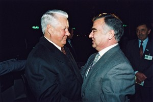 Встреча президента РФ Б.Н. Ельцина с президентом Кабардино-Балкарии В.М. Коковым