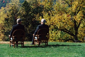 Визит президента РФ Б.Н. Ельцина в США, для участия в официальных мероприятиях, связанных с празднованием 50-летия Организации Объединенных Наций (ООН) (Хайд-Парк /штат Нью-Йорк/)