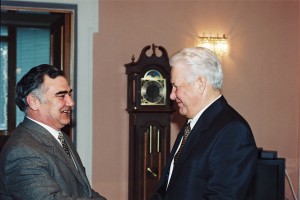 Встреча президента РФ Б.Н. Ельцина с президентом Кабардино-Балкарии В.М. Коковым