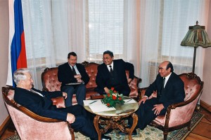 Визит в РФ президента Киргизии А.А. Акаева