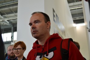 Петер Вестербака, владелец компании Rovio, известной брендом игры Angry Birds. ИННОПРОМ 2014